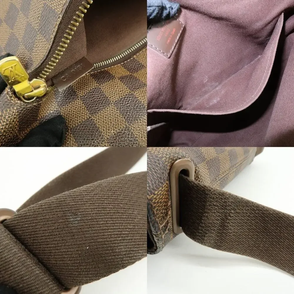Louis Vuitton Damier Ebene Brooklyn Messenger Bag Brown